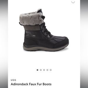 Ugg Adirondack III Boots in black size 8.5